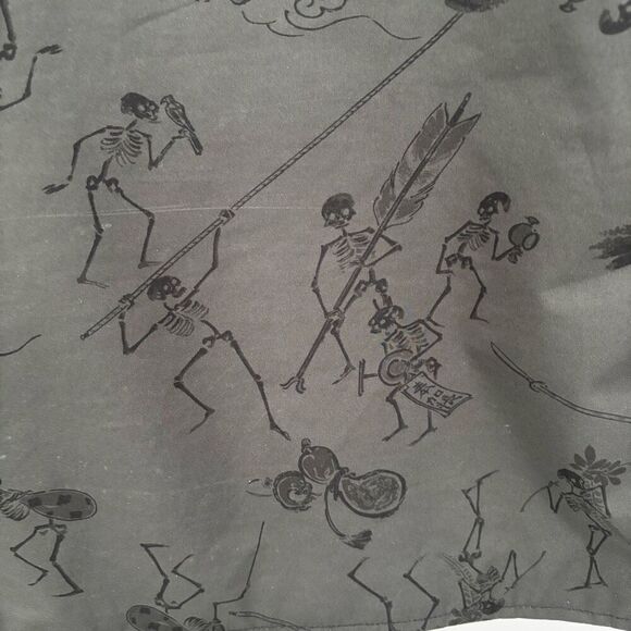 Holden Kaori Eco Jacket Art Printed Snowboard Skeletons Black Small - Picture 12 of 14